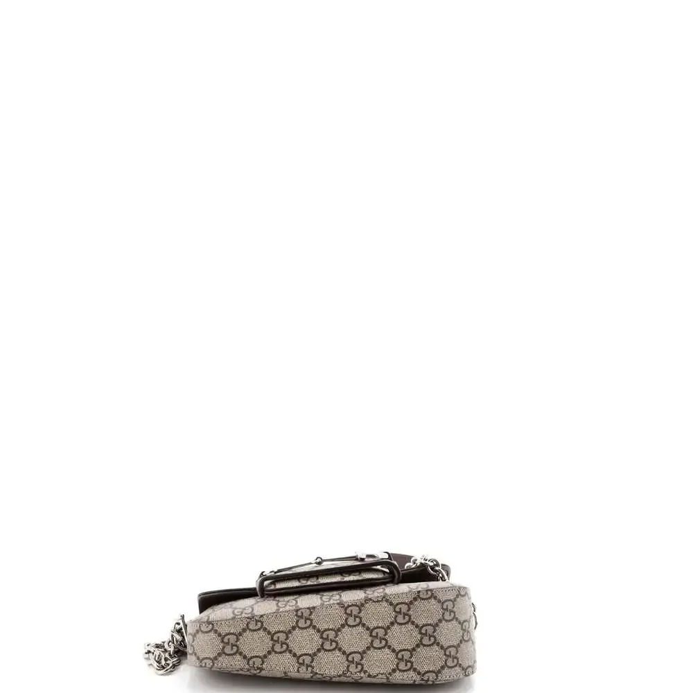 Gucci Horsebit Asymmetric Shoulder Bag #233115G18B - Picture 4 of 6